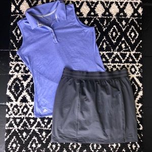 Adidas Golf Sleeveless top and Skort Outfit